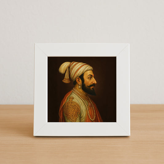 Chhatrapati Shivaji Maharaj Mini Desk Frame