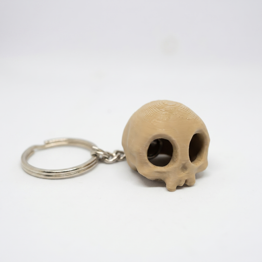 Mini Skull Keychain Charm