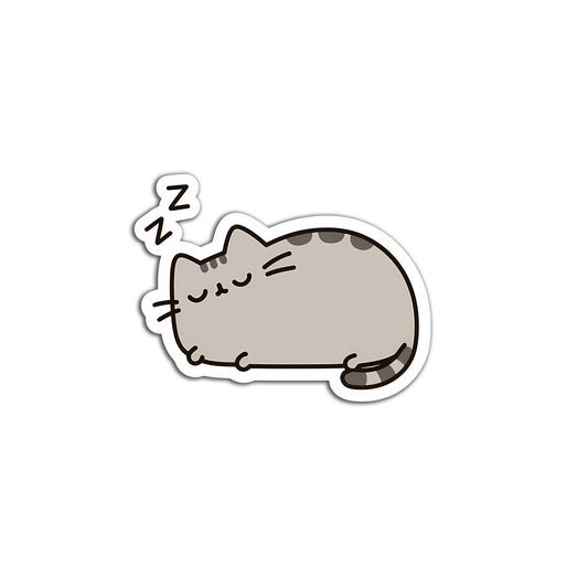 Sleeping Cat Sticker
