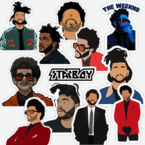 Weeknd Sticker pack