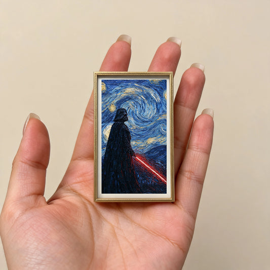 Galaxy Warrior Mini Desk Frame 1.8 x 3 Inch