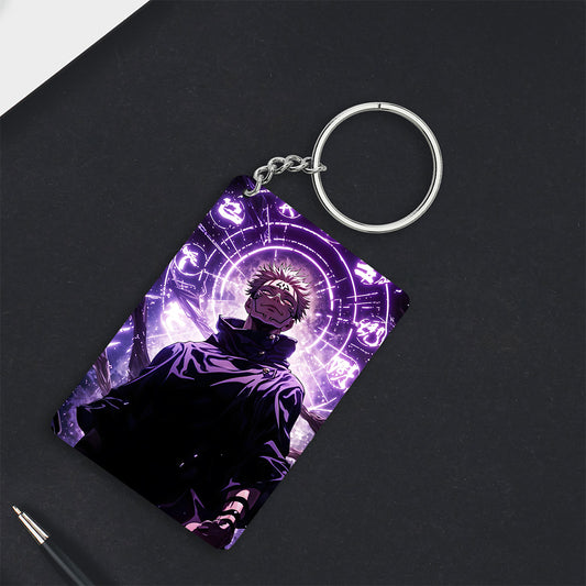 Sukuna Cursed Power Keychain
