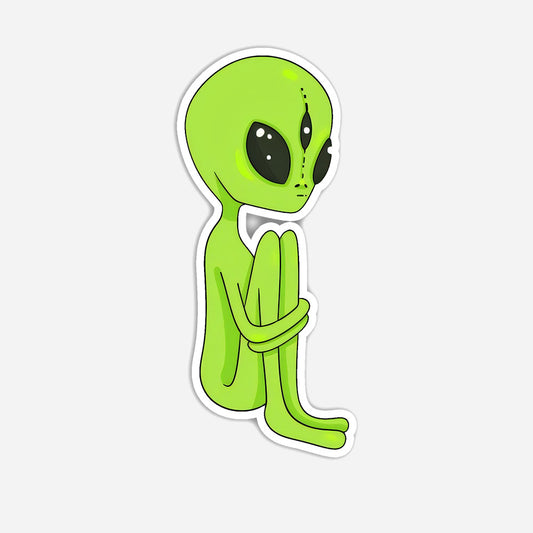 Sad Little Alien