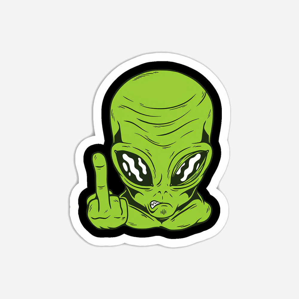 Alien Attitude sticker