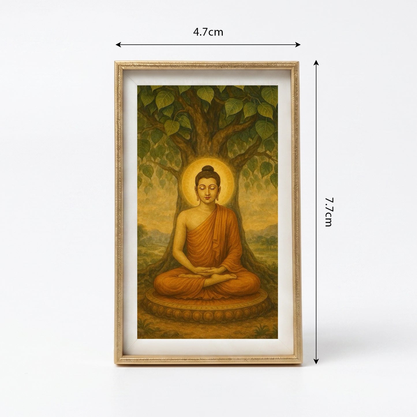 Buddha Mini Desk Frame 1.8 x 3 Inch