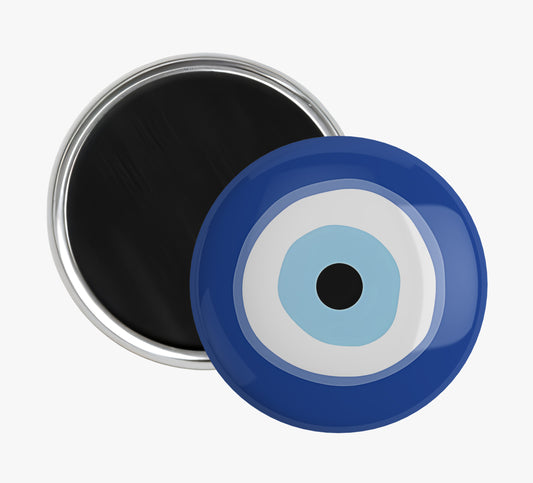 Evil Eye Fridge Magnet – 58mm, Glossy Finish