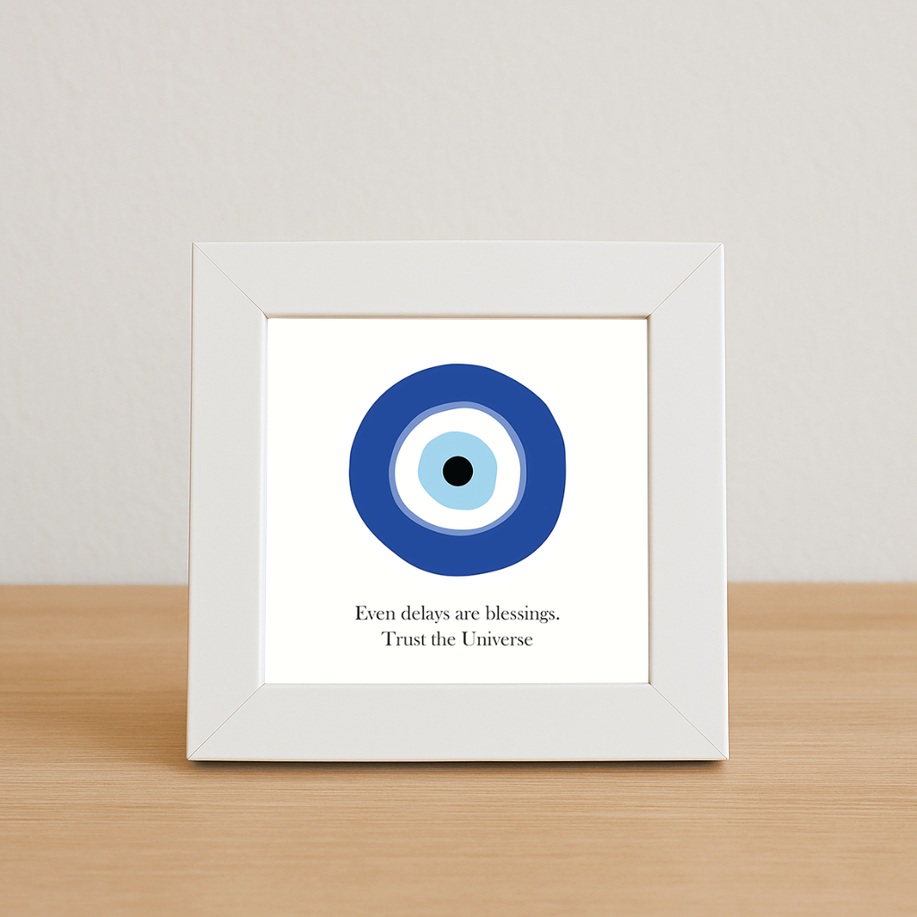 Evil Eye Mini Desk Frame