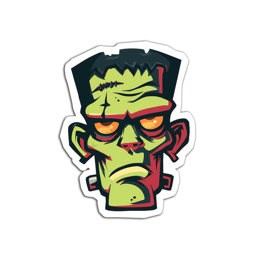 Frankenstein Halloween Sticker