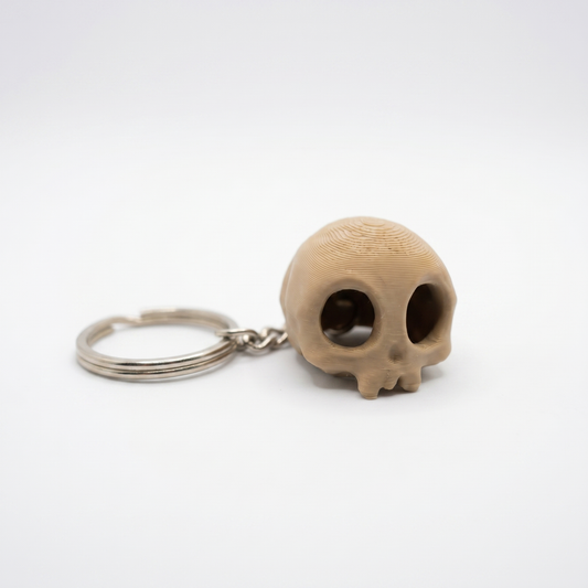 Mini Skull Keychain Charm