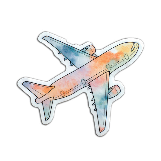 Airplane Travel Sticker