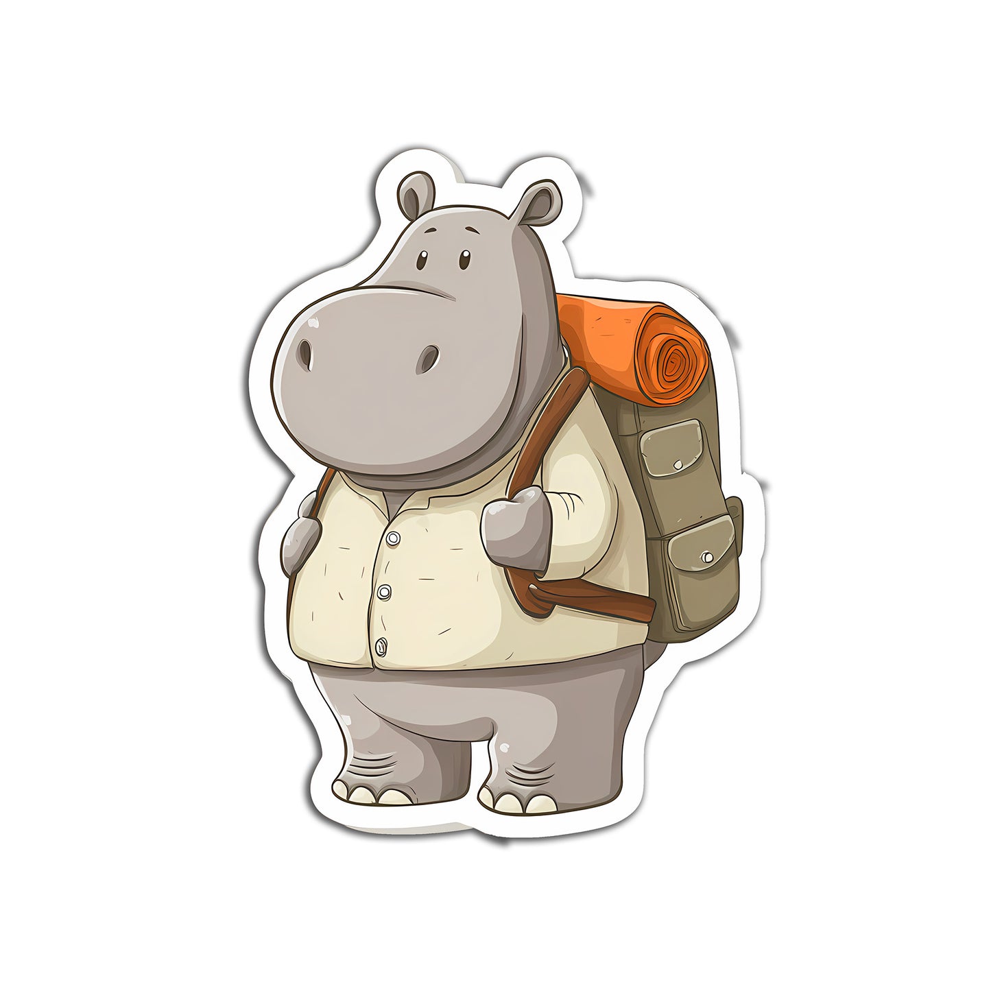 Rino Traveler Sticker