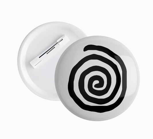 Hypnotic Art Pin Badge