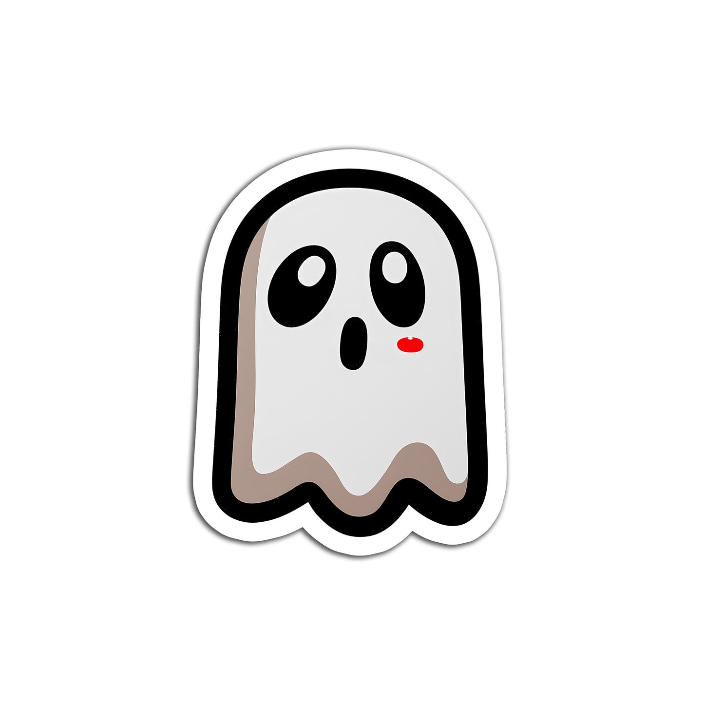 Spooky Ghost Sticker