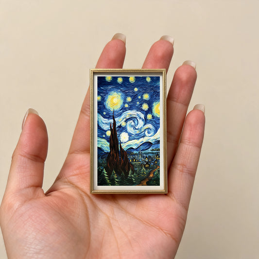 Starry Village Mini Frame