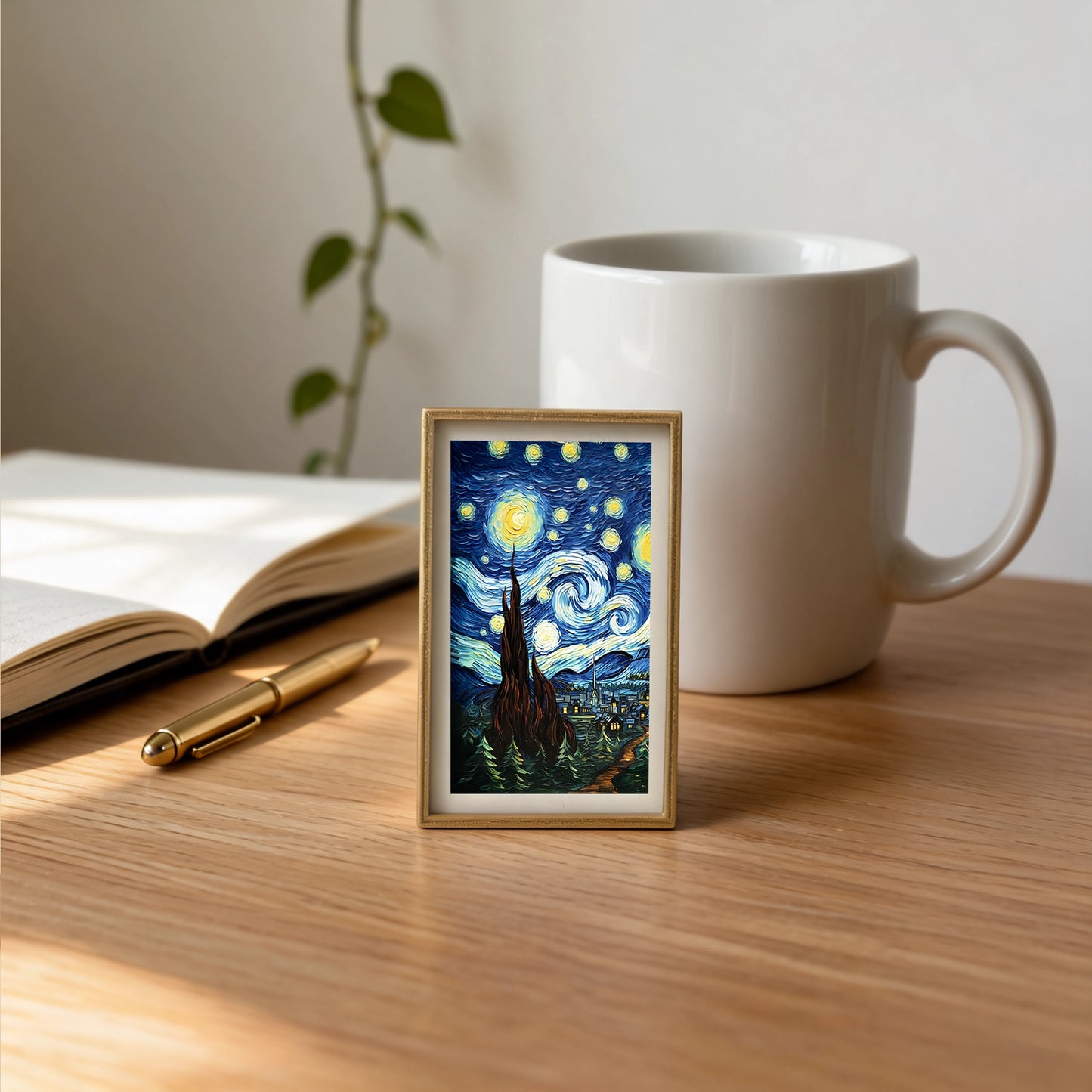 Starry Village Mini Frame