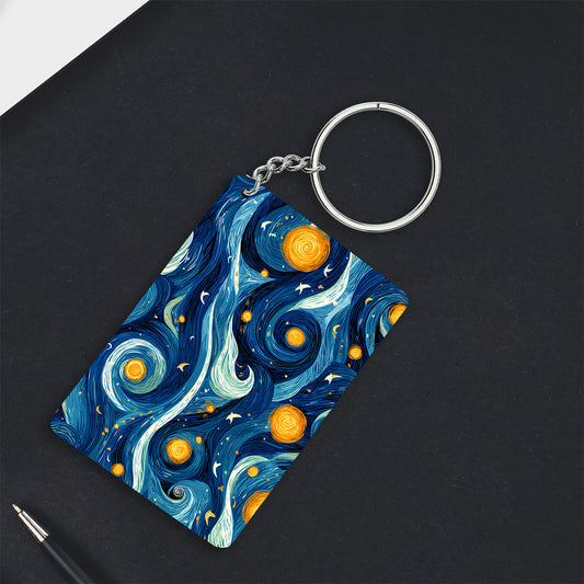 Bright Starry Sky Keychain