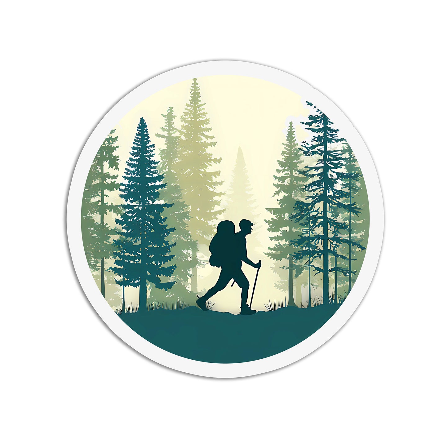 Get Outside Mountain Sticker