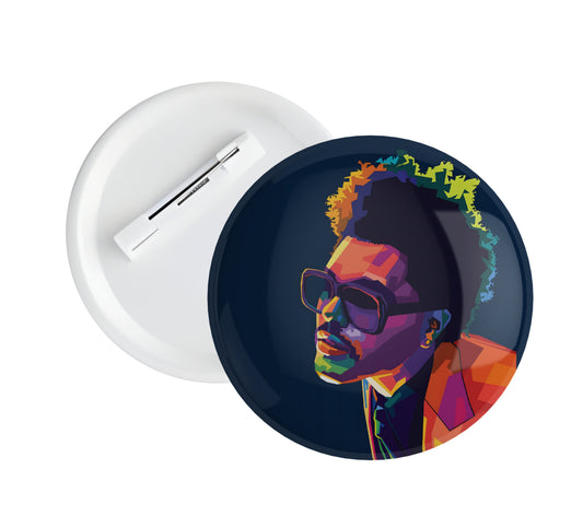 The Weeknd Music Concert 58mm Badge