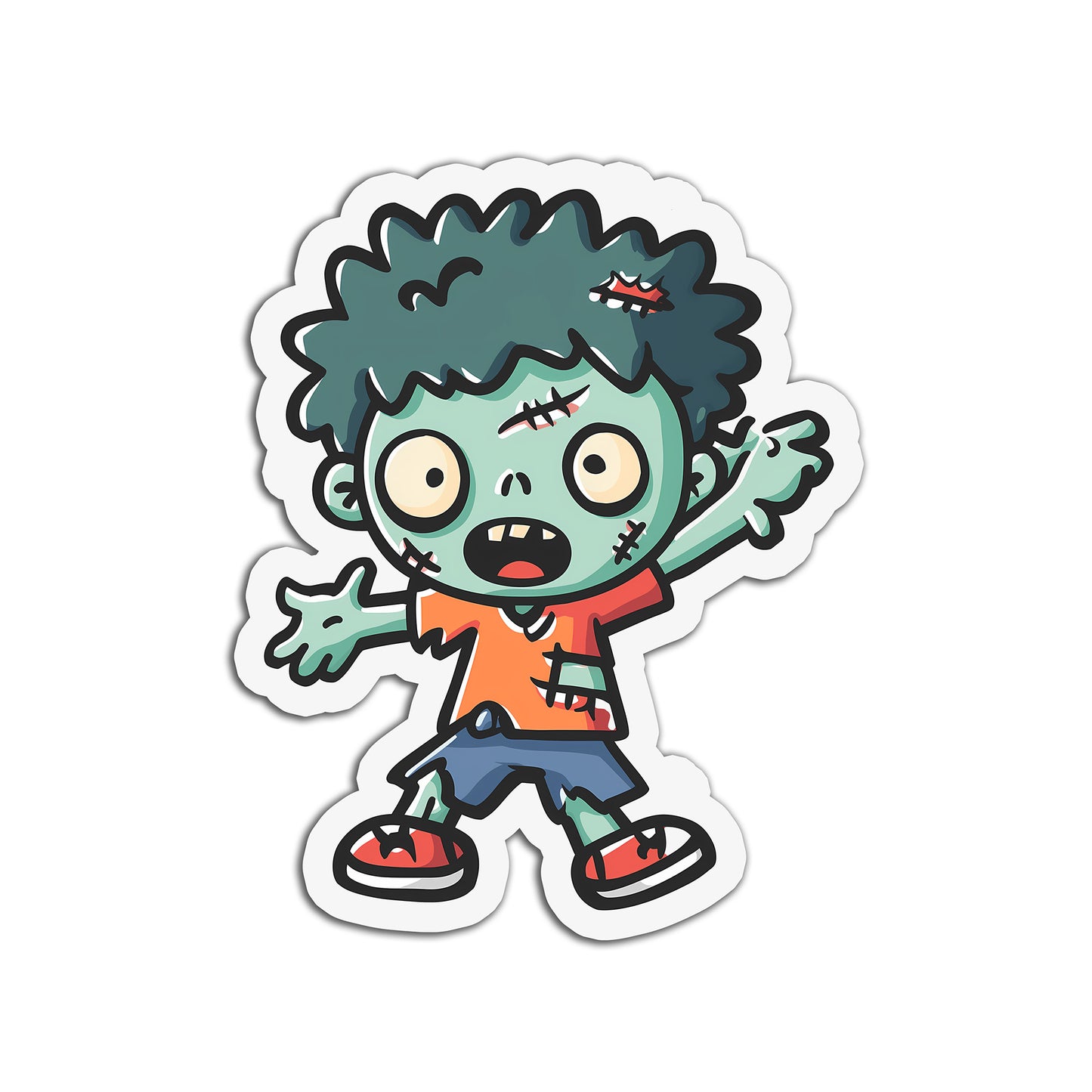 Zombie Sticker