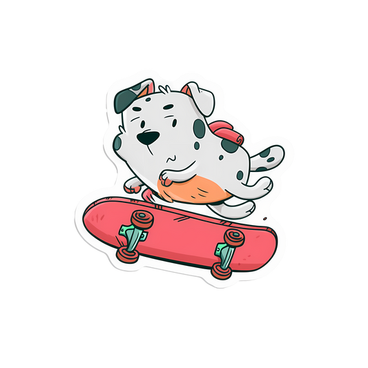 Spotted Dog Drive Sticker